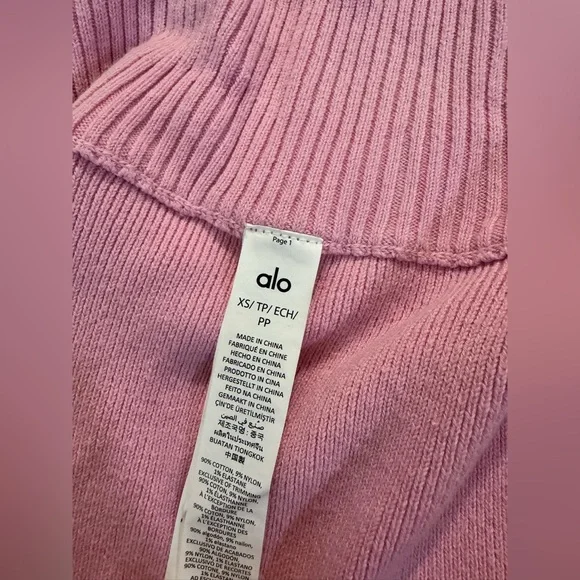 Alo Yoga Scholar Knit Cropped Jacket - Picture 7 of 7